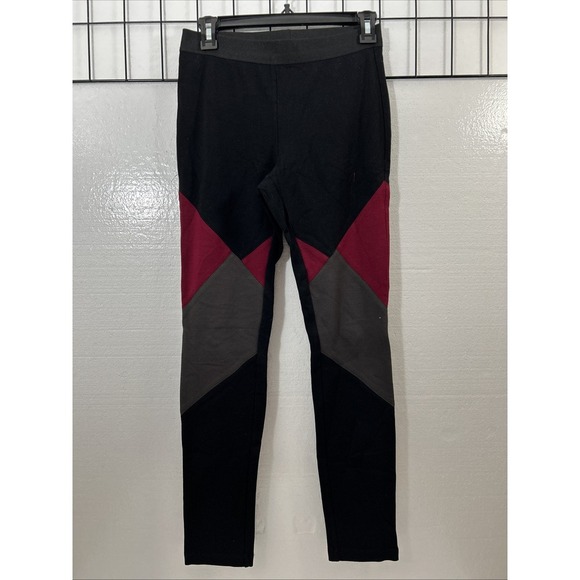 BCBGMaxAzria Pants - BCBGMaxAzria Womens Sz S Jude High Rise Leggings Colorblock SKU 60025